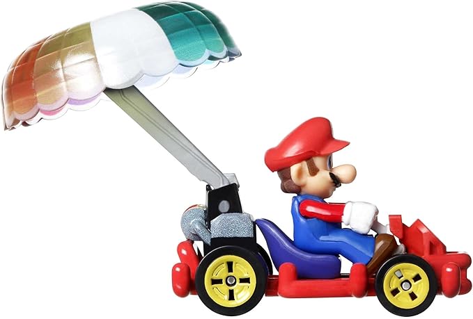 Hot Wheels Super Mario Character Car 3-Packs with 3 Character Cars in 1 Set, Gift for Kids & Collectors Ages 3 Years Old & Up