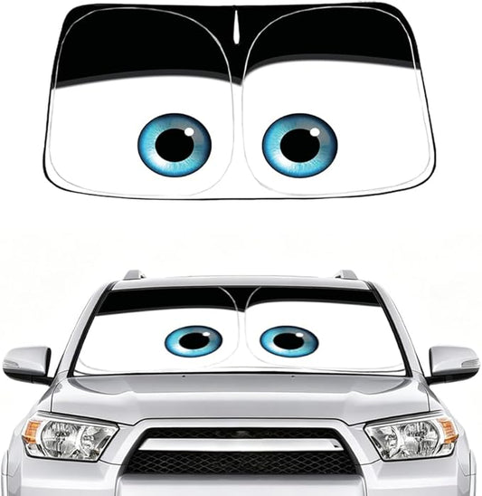 Gven Windshield Sun Shade for Toyota 4Runner 2010-2023 2024 2025 2026, SR5, Trail, TRD (Off-Road, Premium, Pro) Limited Accessories Car Shades Front Windshield UV Heat Protector (4 Runner)
