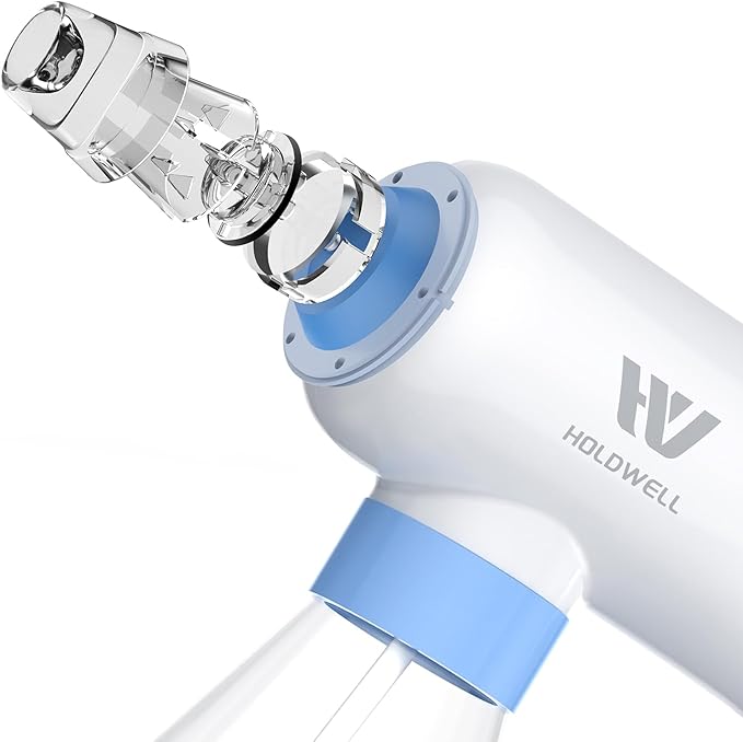 Mini Disinfection Fogger, Plastic Nozzle, Better Grip Comfort, 6.1oz Cordless Electric Sanitizer Atomizer, Blue Light Nano Spray Gun for Place Cleaning/High-Touch Item Contactless Sanitization