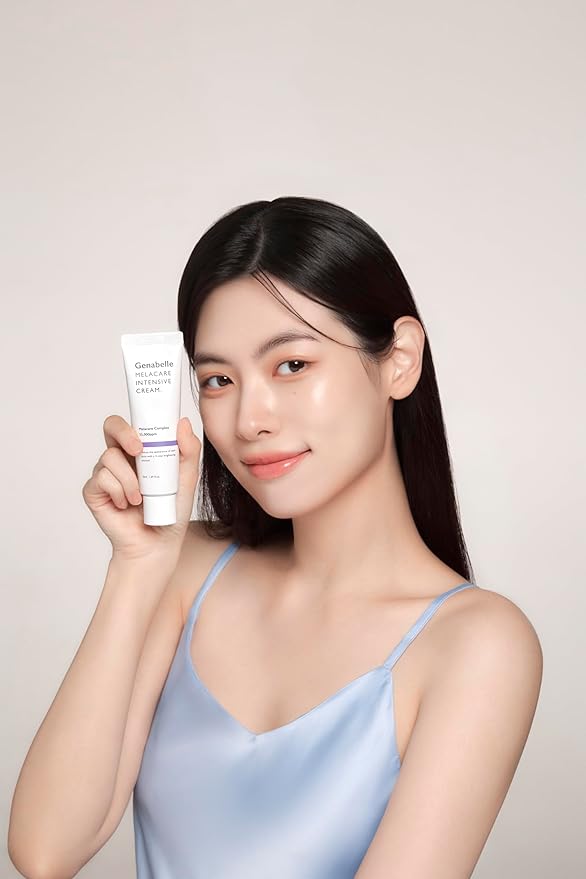 Genabelle Melacare Intensive Duo - Melacare Intensive Cream (1.69 fl oz) & Spicule Toning Shot Ampoule (0.03 fl oz* 3ea)
