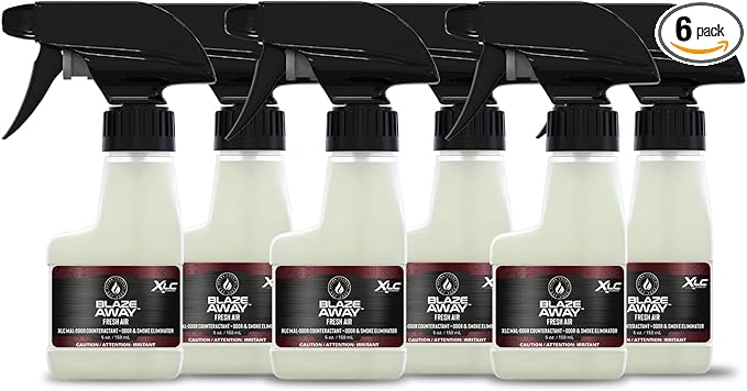 Blaze Away Commercial Air Freshener & Odor Eliminator for Strong Odor - Industrial-Grade Room Spray & Room Deodorizer for Home, Car, Smoke & Pet Odors - Long-Lasting Odor Absorber, Room Fresheners