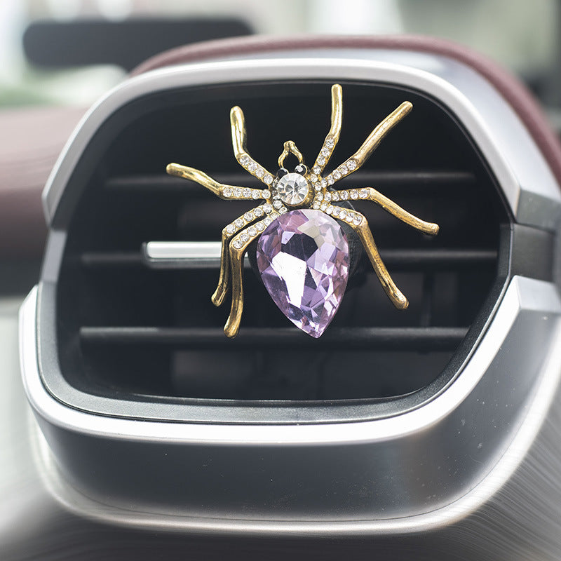 Fun Spider Car Air Freshener Clip for Vent Decoration