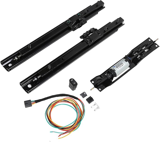 Car Seat Electrical Seating Slider , Flexible Forward Backward 12V Low Noise Steel Strong Load Bearing Electric Seat Slide Rail for Commercial Vehicle