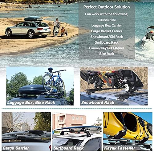 Roof Rack Cross Bars Replacement for Honda Pilot 2003-2008