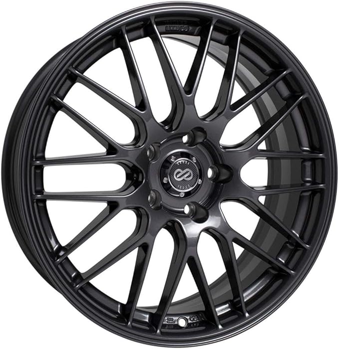 17x7 Enkei EKM3 (Gunmetal) Wheels/Rims 5x114.3 (442-770-6545GM)