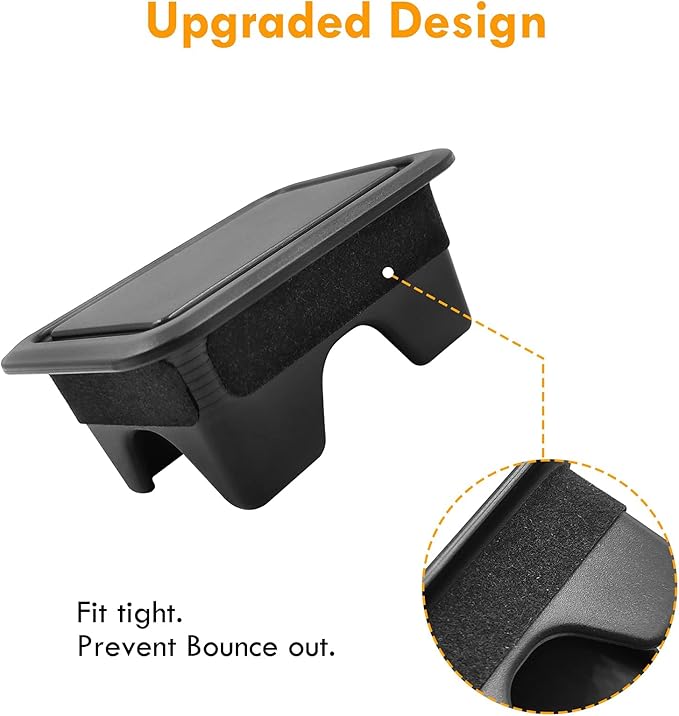 Moonlinks Ram 1500 Stake Pocket Covers, Rear Truck Bed Rail Stake Pocket Cover Compatible with Dodge Ram 2019-2024 2025 2026(Set of 2)