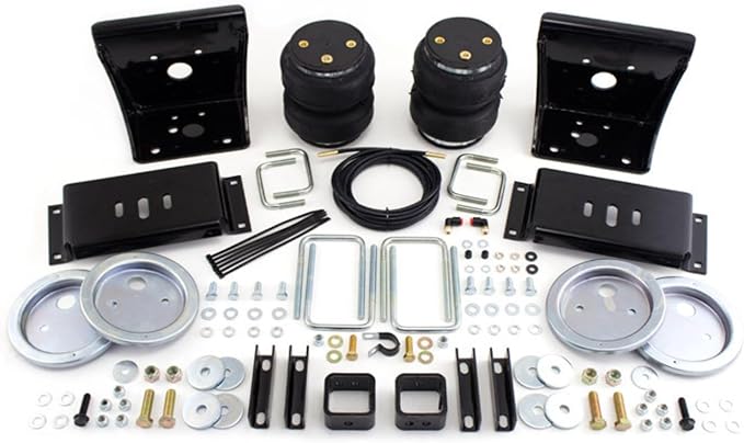TrendsAuto Air Lift LoadLifter 5000 Air Spring Kit & WirelessAir 2nd Gen Compressor EZ Mount App Only fits 2005 2010 F250 F350 Super Duty 4WD RWD | Dual-Path Control | Includes TrendsAuto Decal
