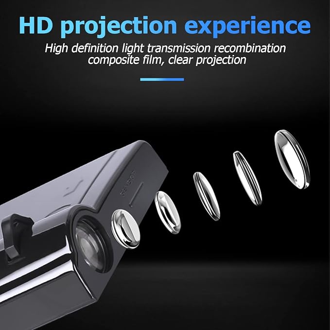 2Pcs Car Door Lights Logo Projector, Wireless LED Door Paste Courtesy Light, Holeless Magnet Sensor Ghost Shadow Welcome Lamp, Naruto Sharingan Light Accessories (Black American Flag)
