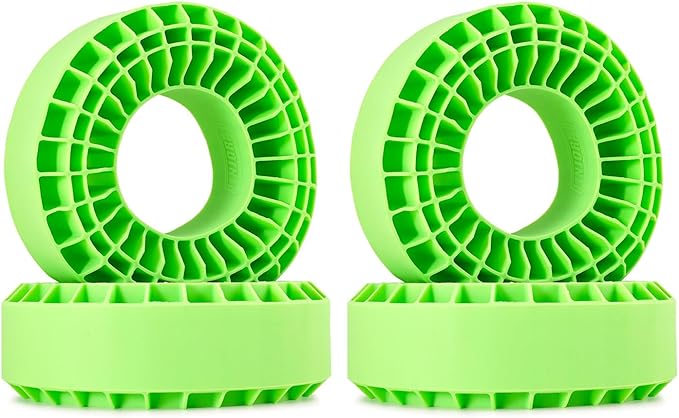 INJORA Silicone Rubber Insert for 118-122mm 4.75" OD 1.9" Wheel Tires(Large Green)