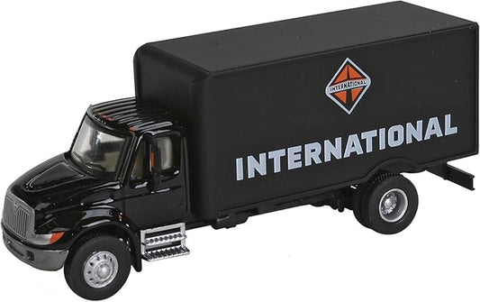 Walthers SceneMaster International, Black 4900 Single Axle Box Van