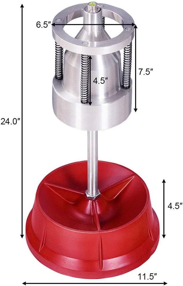 Portable Bubble Wheel Balancer with Bubble Level Static Balancing Machine Tire Changer Auto Car Wheel Repair Balancer