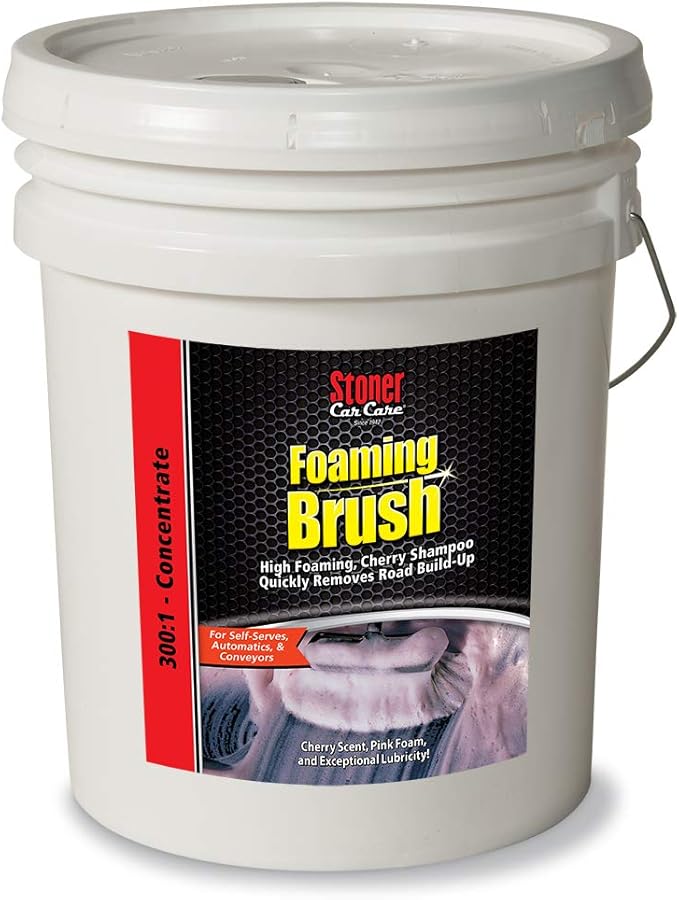 Stoner Car Care Pro 91277 Foaming Brush Concentrated Cherry Foam - 5-Gallon