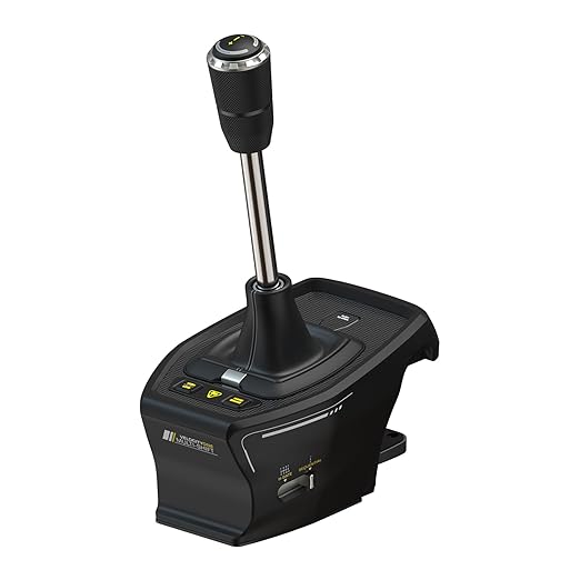 Turtle Beach VelocityOne Multi-Shift Sim Racing Shifter & Handbrake for Windows PC, Xbox Series X|S & Xbox One – 7-Gear + R H-Gate & Sequential Shifter, Handbrake, Hall-Effect Magnetic Sensors – Black