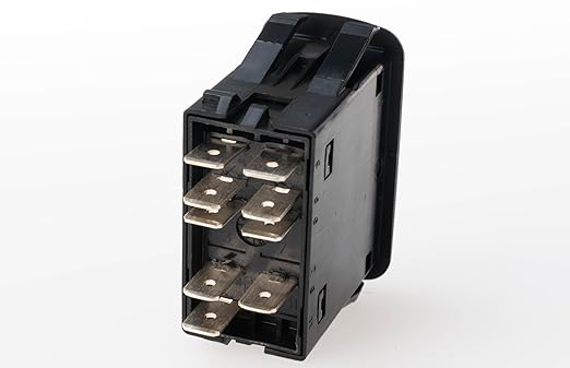 Positron Door Open/Close Switch, DPDT Rocker, PN: CI09157 1859 O – Panel-Mount Control Switch for Transit and Commercial Vehicles