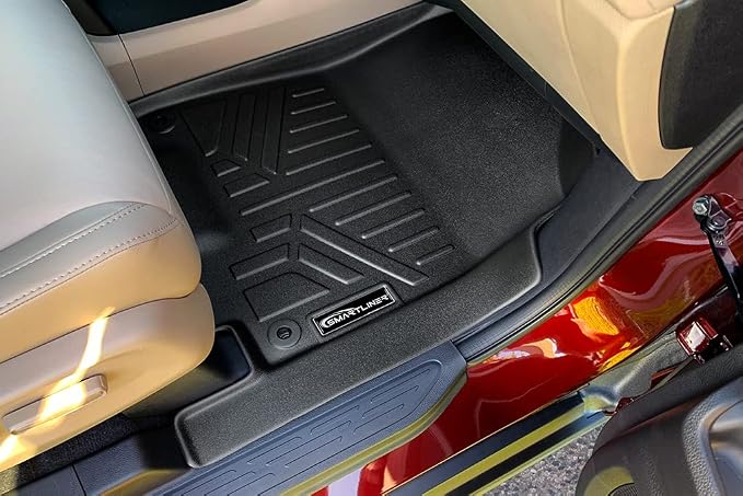 SMARTLINER Custom Fit 3 Row Floor Mats and Cargo Liner Behind 2nd Row Set Compatible with 2018-2025 Honda Odyssey
