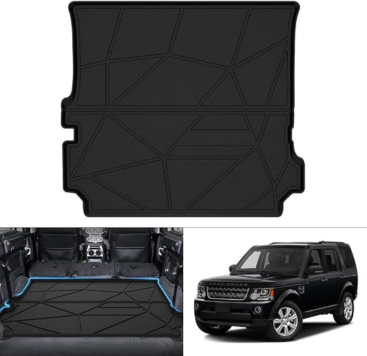 KUST Trunk Cargo Mat for Land Rover Discovery 4 LR4 2010-2016 (5/7 Seats) Rubber Rear Cover Cargo Liner Discoery 4 Accessories High Edge