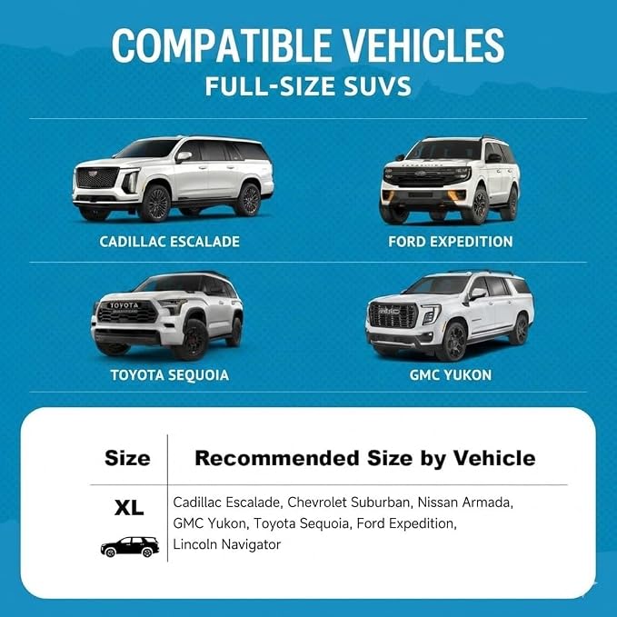 SUV Cargo Liner for Dogs, PU Leather, Dog Paw, XL | 100% Waterproof, Pet Trunk Cargo Cover, Bumper Flap Protector & Side Walls, Fit Most Large or Full-Size SUV