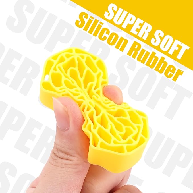 INJORA 1.0 Silicone Rubber Inserts and S5 All Terrain Tires for 1/18 TRX4M 1/24 SCX24 RC Crawler Upgarde