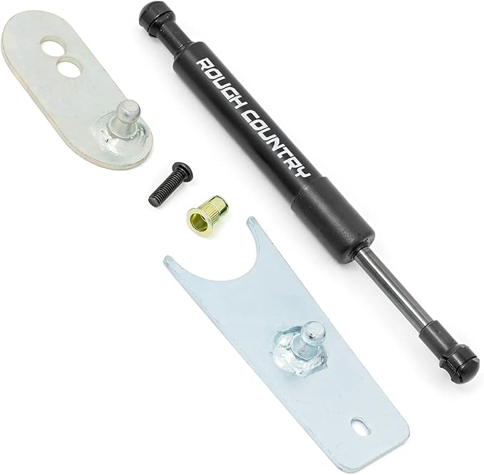 Rough Country Hydraulic Tailgate Assist for Chevy Silverado & GMC Sierra 1500/2500HD/3500HD (2007-2018) - Smooth, Safe & Controlled Tailgate Lowering