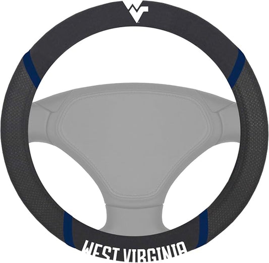 FANMATS NCAA Unisex-Adult Embroidered Steering Wheel Cover