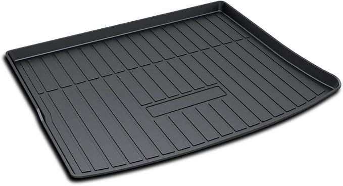 Cherokee Cargo Liners - All-Weather Protection Rear Cargo Trunk Tray Floor Mats Compatible with 2014-2018 Jeep Cherokee,NOT for Grand Cherokee， 3D Modeling Waterproof Durable Accessories Custom-Fit