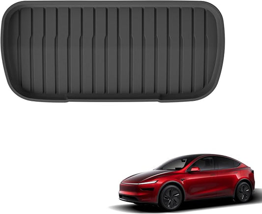 Front Cargo Mat for New 2025 2026 Tesla Model Y Juniper 5-Seats (Not fit Standard) All Weather TPE Front Trunk Mat Cargo Liner Accessories Interior Black