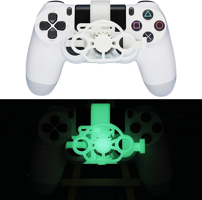 LICHIFIT Game Controller Mini Steering Wheel Replacement for Sony PS4 Racing Game Accessories