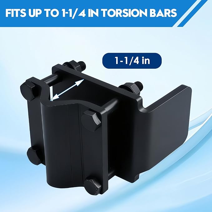 Upgraded Heavy Duty Torsion Bar Tool Remover & Installer, Fits up to 1-1/4" Diameter Bars for Mopar A/B/E/C Body (1970s-1990s), Grade 8 Bolt for Safe Removal & Installation