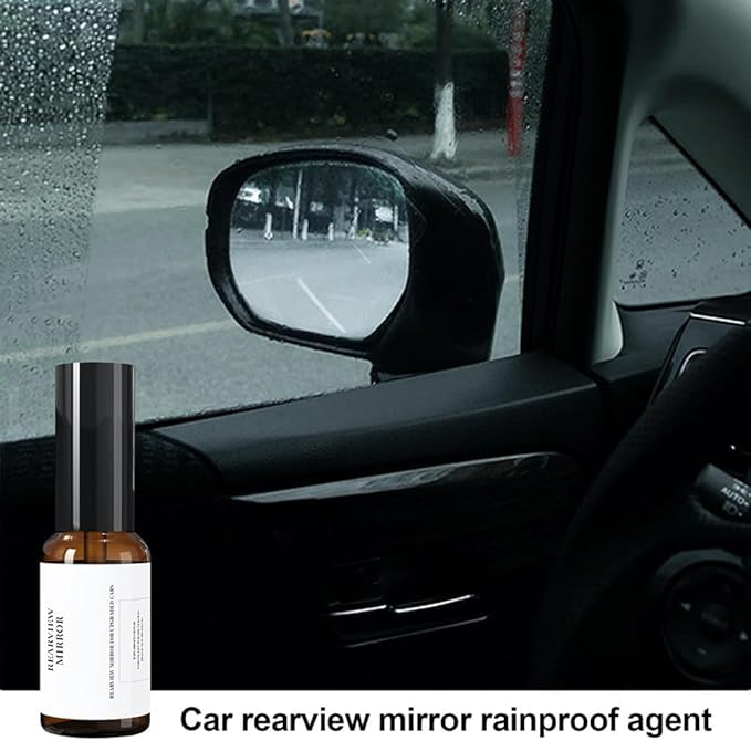 Car Window Water Repellent Spray, Car Glass Waterproof Coating Agent, Car Windshield Spray for Auto Glass Windshields, Rearview Mirror, Windows, Mirrors