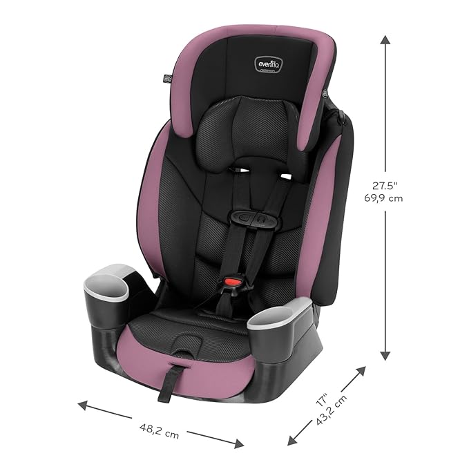 Evenflo Maestro Sport Booster Car Seat (Whitney Purple)