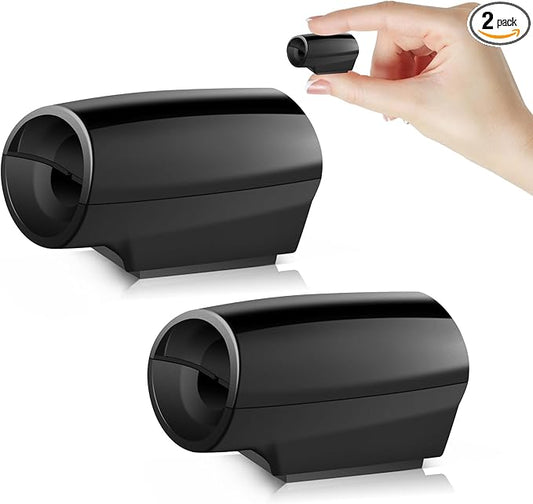 SINGARO 2 Pack Deer Whistle Warning for Car Horn Unit With Rubber Pads, Exterior Accessories for Vehicles, Suitable for Cars, Trucks, Motorcycles
