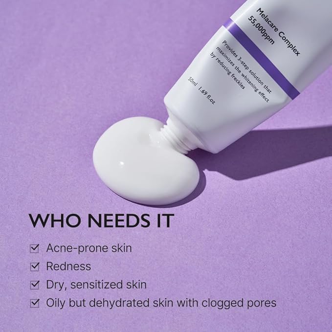 Genabelle Melacare Intensive Duo - Melacare Intensive Cream (1.69 fl oz) & Spicule Toning Shot Ampoule (0.03 fl oz* 3ea)