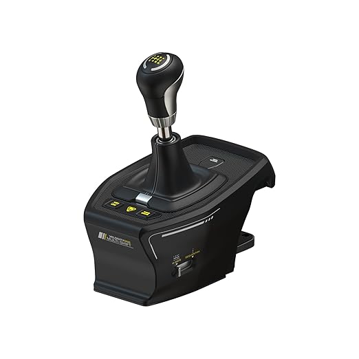 Turtle Beach VelocityOne Multi-Shift Sim Racing Shifter & Handbrake for Windows PC, Xbox Series X|S & Xbox One – 7-Gear + R H-Gate & Sequential Shifter, Handbrake, Hall-Effect Magnetic Sensors – Black