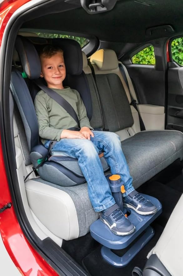 Kneeguard Kids Car Foot Rest for Children and Babies. Footrest is Compatible with Toddler Booster Seats for Easy, Safe Great Travel Accessory (Latest Version)