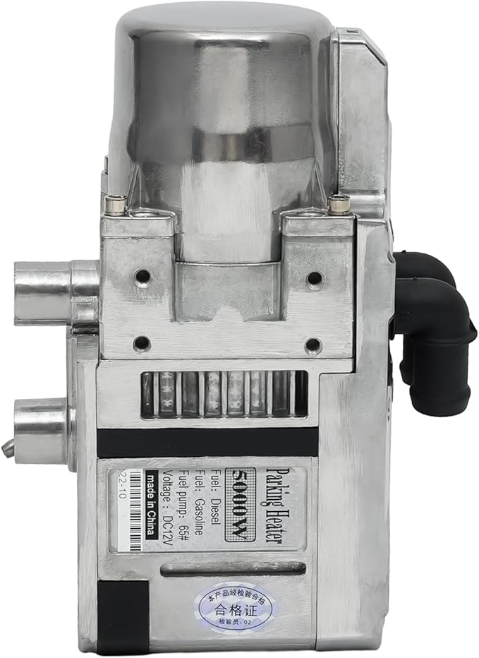 Diesel Air Heater,5KW 12V Diesel Water Heater Kit With Remote Control And LCD Monitor, Brushless Water Pump,Portable Parking Diesel Air Heaters For Commercial Vehicles, Automotives, Buses, Vans,Etc
