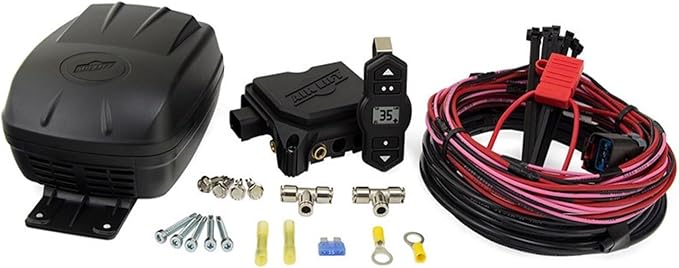 TrendsAuto Air Lift LoadLifter 5000 Air Spring Kit & WirelessOne 2nd Gen Compressor fits 2005 2010 F250 F350 Super Duty 4WD RWD | Single-Path Control | Includes TrendsAuto Decal