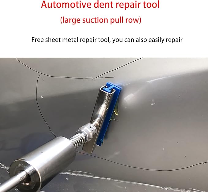 6PCS Glue Tabs Tooth Repair Kit, Dent Remover Tool for Car Paintless Dent Repair Tool Auto Dent Repair Tools Long Dent Repair Tools