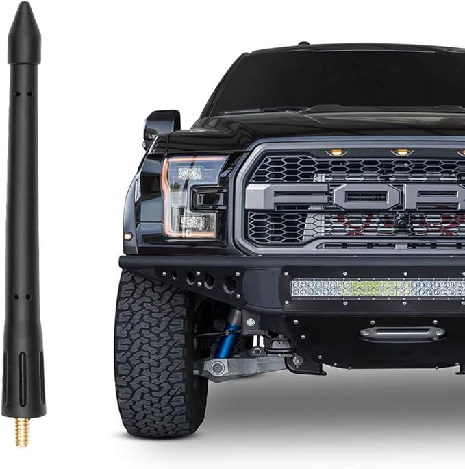 KSaAuto Short Antenna for Ford F150 2009-2025, 4.5 Inch Car Antenna for F150 F250 F350 Bronco Truck Replacement Antenna Ford F150 Accessories