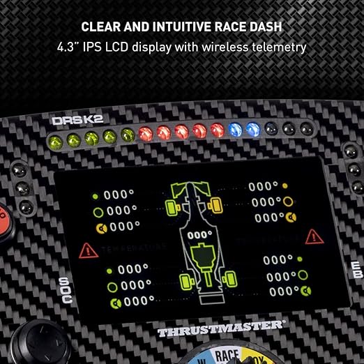 Thrustmaster Ferrari SF 1000 Edition Formula Wheel Add On (compatible w/ PS5, PS5 Pro, PS4, XBOX Series X/S, One, PC)