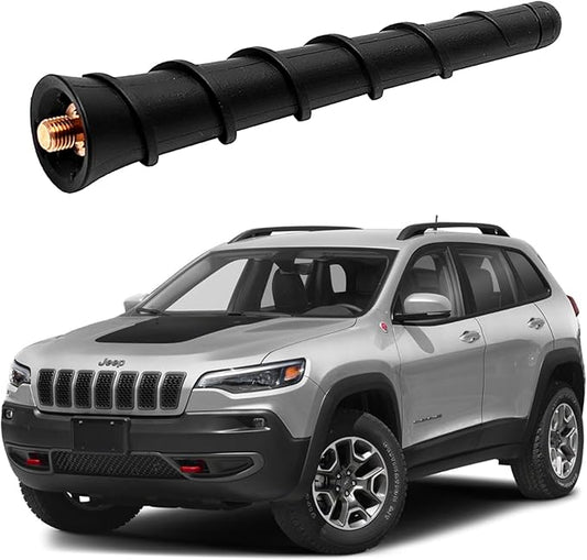 4.5 Inch Antenna for Jeep Cherokee Renegade Grand Cherokee Compass Liberty, Chrysler 200, Dodge Durango Avenger Dart Journey Nitro, Fiat 500,68297936AA 5091100AA