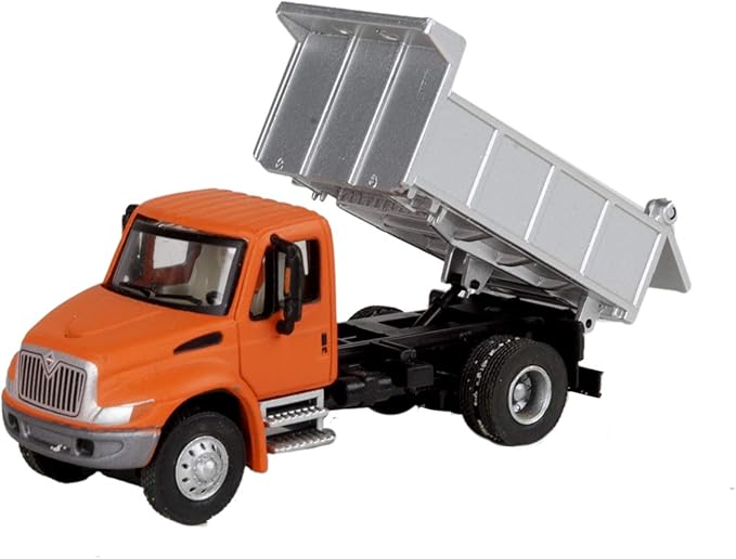 Walthers SceneMaster International, Orange and Gray 4300 Dump Truck