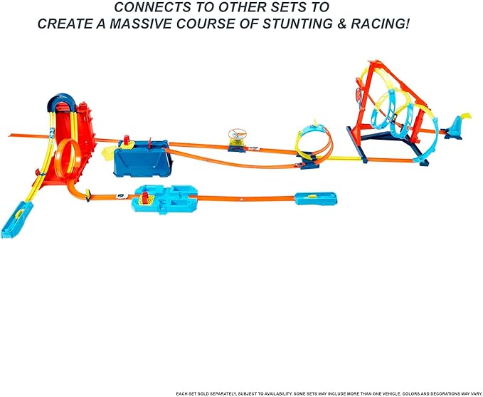 Hot Wheels Bht77 Hot Wheels Car And Track Pack