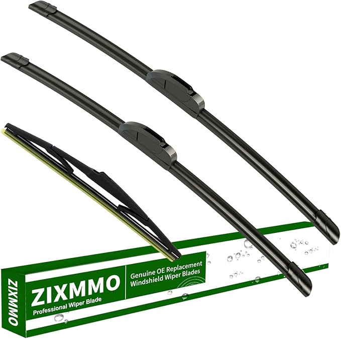 26"+22" windshield wiper blades with 16" Rear Wiper Blades Set Replacement for 2010-2015 Lexus RX350,2010-2015 RX450h -Original Factory Quality，Easy DIY Install (Set of 3)