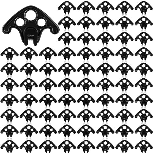 Cinnvoice 80 Pcs Snow Guards for Metal Roofs, Plastic Standing Seam