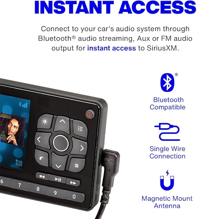 Roady BT in-Vehicle Satellite Radio (SXVRBT1) | SiriusXM