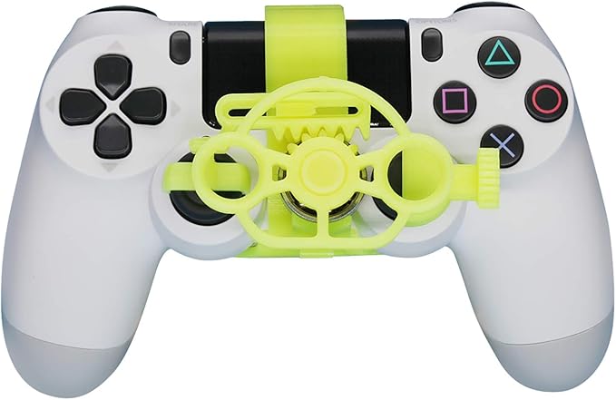 LICHIFIT Game Controller Mini Steering Wheel Replacement for Sony PS4 Racing Game Accessories