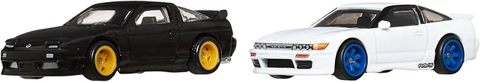 Hot Wheels Premium Car Culture 2 Pack 1:64 Scale Vehicles Unique Couples Real Riders Tires Metal/Metal Chassis Collectors Toy JBK96