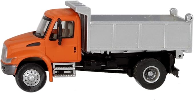 Walthers SceneMaster International, Orange and Gray 4300 Dump Truck