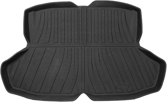Powerty Trunk Mat for 2022-2025 Honda Civic Sedan (Not for Hatchback) Accessories Cargo Mats TPO All Weather Cargo Liner Heavy-Duty Trunk Liners(Not for 2-Doors Models)