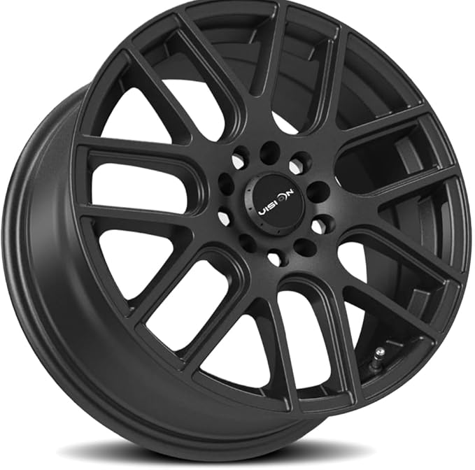 Vision 426 Cross Matte Black Wheel with Painted Finish (16x7"/5x114.3mm)